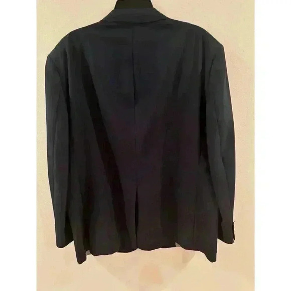 Hart Schaffner & Marx Men's Navy Blazer 44R Jack Nicklaus Gold Buttons Preppy - Picture 6 of 6